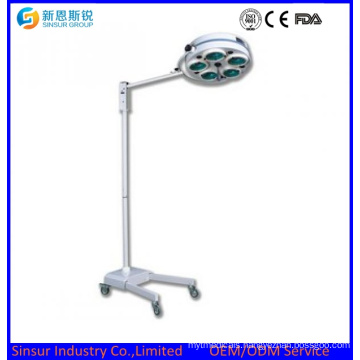 China Cost Hospital Standby Shadowless Halogen Operating Room Lights